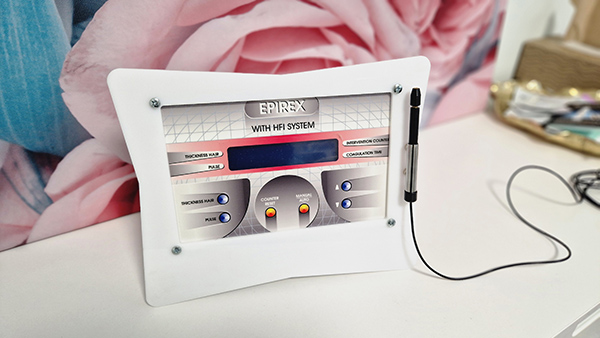 Epirex mikrotűs epiláció az ősz és vörös szőrszálak eltávolítására