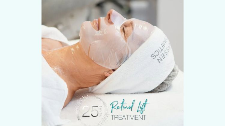 Retinol Lift kezelés masszázzsal